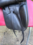 Farrington's Dressage 17.5” Seat Medium Wide Fit Black SS128